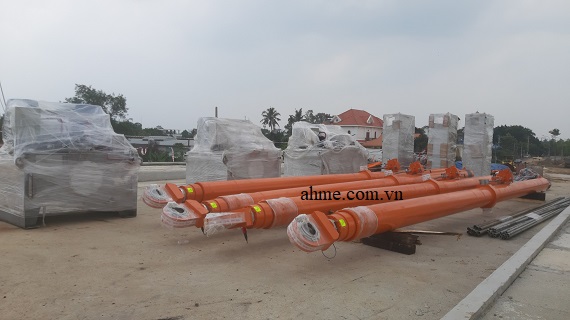 Acceptance of equipment at the factory & transport to the construction site