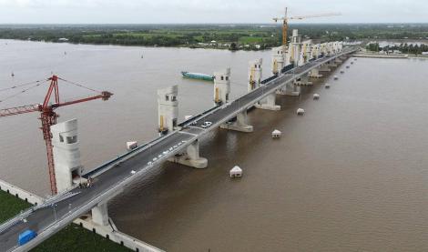 Mekong Delta's biggest irrigation system near completion