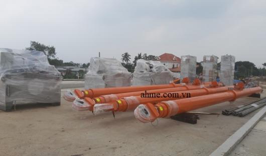 Nghiệm thu thiết bị thủy lực cống Bình Nhâm